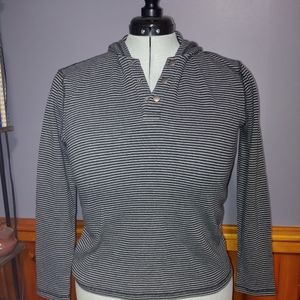 Michael Kors Striped Hooded Top*